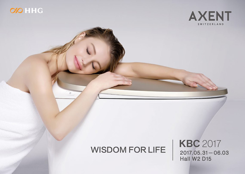 Bồn cầu thông minh AXENT có tính năng rửa dành cho phụ nữ