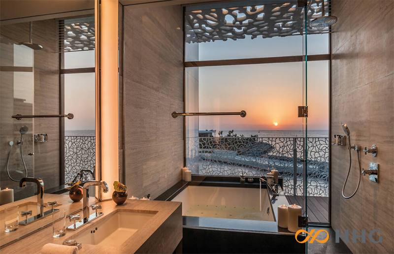 Bộ sen tắm Axor tại Bvlgari Resort Dubai