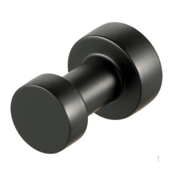 Móc treo khăn đen Geesa Nemox Black - 916513-06