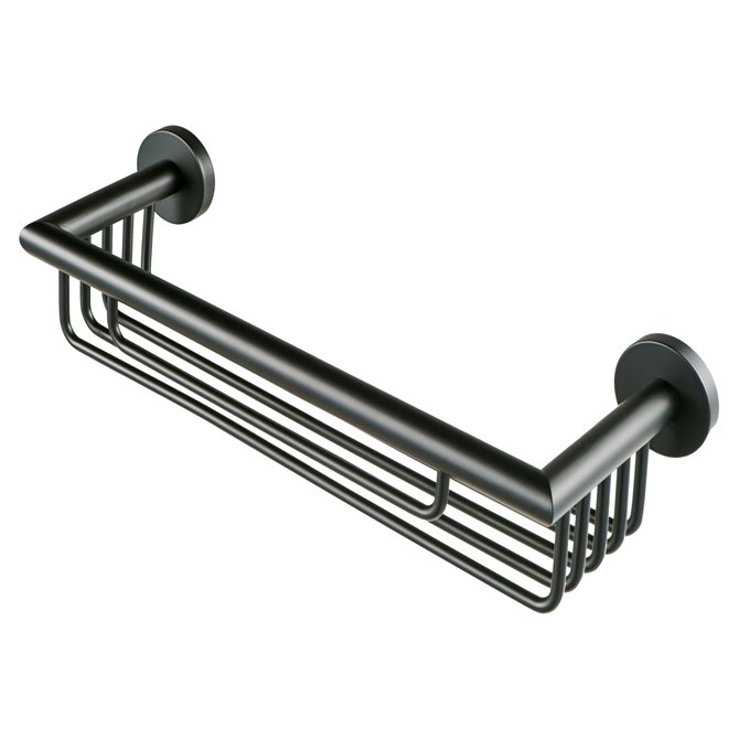 Giỏ đựng đồ nhà tắm màu đen Geesa Nemox Black - 916514-06-30