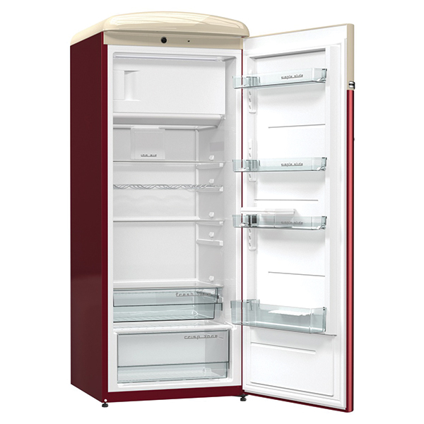 Tủ lạnh độc lập, Bộ sưu tập Retro VW Bulli, 1 cánh, OBRB153R