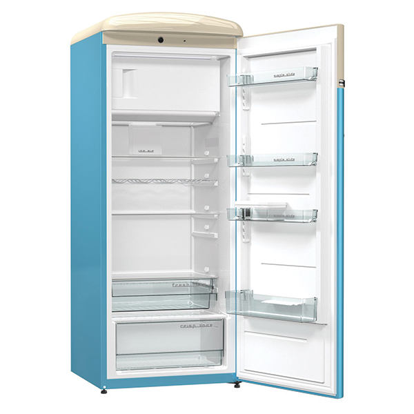 Tủ lạnh độc lập, Bộ sưu tập Retro VW Bulli, 1 cánh, OBRB153BL