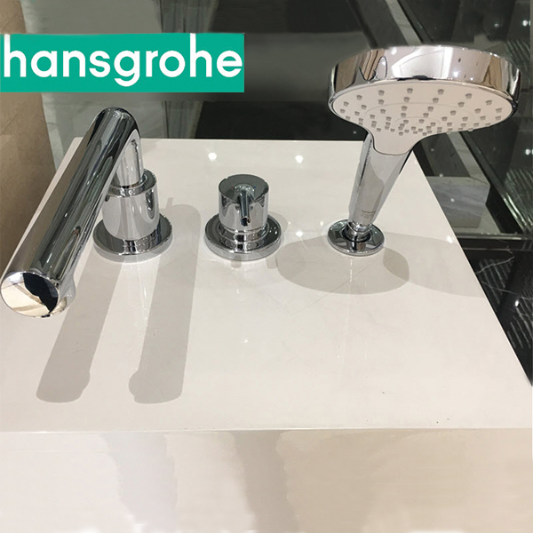 Bộ trộn bồn tắm Hansgrohe 3 lỗ Talis S