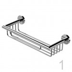 Giỏ đựng đồ nhà tắm Geesa Nemox Chrome - 916514-02-30