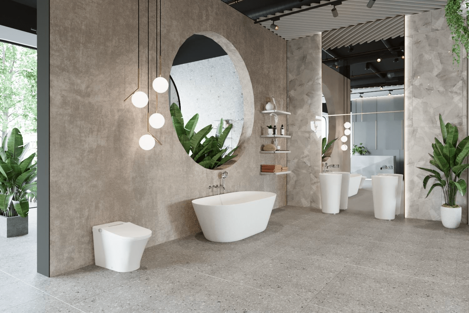 Những thiết bị phòng tắm cao cấp từ các thương hiệu nổi tiếng hàng đầu thế giới tại showroom HHG